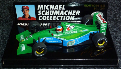 1991 - Jordan 191 Ford - Michael Schumacher (MSC#29) - Yuui's F1 scale models