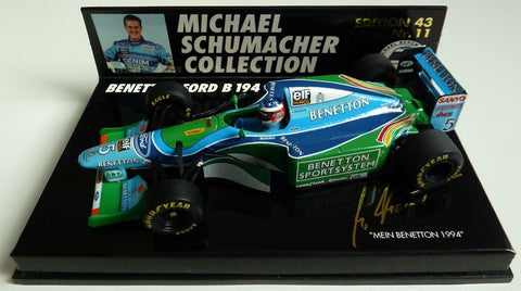 1994 - Benetton Ford B194 - Michael Schumacher - Mein Benetton (MSC#11) - Yuui's F1 scale models