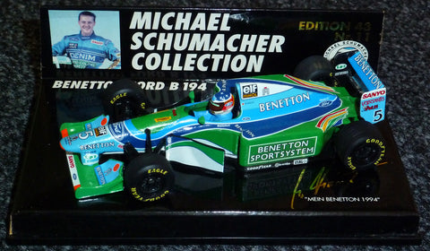 1994 - Benetton Ford B194 - Michael Schumacher - Mein Benetton (MSC#11) - Yuui's F1 scale models