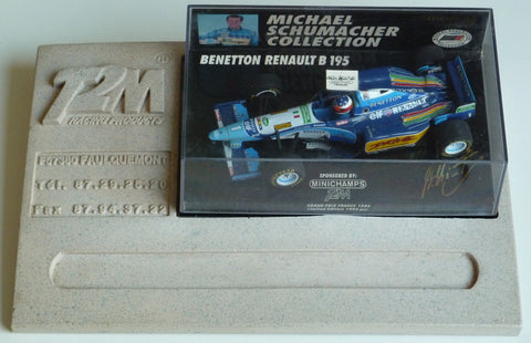 1995 - Benetton Renault B195 - Michael Schumacher - T2M promo (MSC#17) - Yuui's F1 scale models