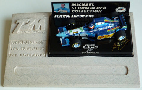 1995 - Benetton Renault B195 - Michael Schumacher - T2M promo (MSC#17) - Yuui's F1 scale models