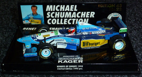 1995 - Benetton Renault B195 - Michael Schumacher - Winner GP Europe (MSC#22) - Yuui's F1 scale models