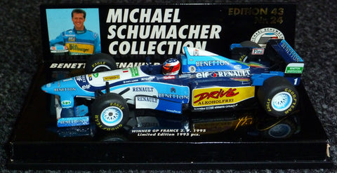 1995 - Benetton Renault B195 - Michael Schumacher - Winner GP France (MSC#24) - Yuui's F1 scale models