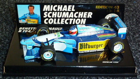 1995 - Benetton Renault B194/B195 - Michael Schumacher - Showcar (MSC#14) - Yuui's F1 scale models