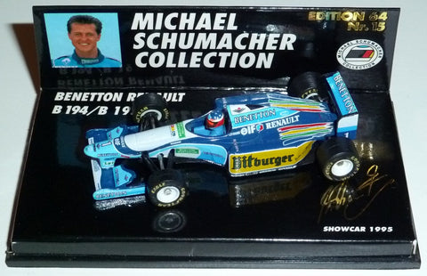 1995 - Benetton Renault B194/B195 - Michael Schumacher - Showcar (MSC#15) - Yuui's F1 scale models