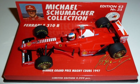 1997 - Ferrari F310B - Michael Schumacher - GP France (MSC#35) - Yuui's F1 scale models