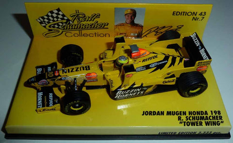 1998 - Jordan Mugen Honda 198 - Ralf Schumacher - Tower Wing (RSC#7) - Yuui's F1 scale models