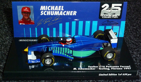 1997 - Sauber C16 Petronas Ferrari - Michael Schumacher - Testing, Fiorano 1997 - Yuui's F1 scale models