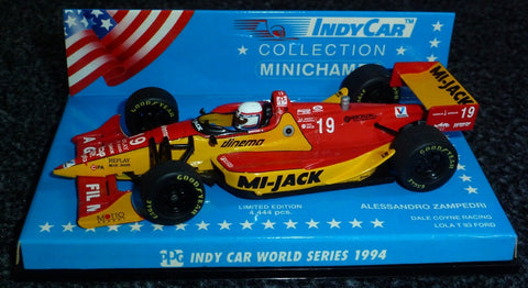 1994 - Dale Coyne Racing Lola T 93 Ford - Alessandro Zampedri - Speedway - Yuui's F1 scale models