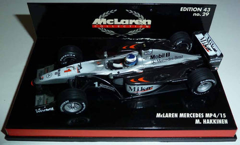 2000 - McLaren Mercedes MP4/15 - Mika Hakkinen (MLC#29) - Yuui's F1 scale models