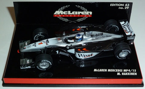 2000 - McLaren Mercedes MP4/15 - Mika Hakkinen - West (MLC#29) - Yuui's F1 scale models