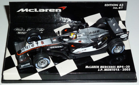 2005 - McLaren Mercedes MP4-20 - Juan-Pablo Montoya (MLC#61) - Yuui's F1 scale models