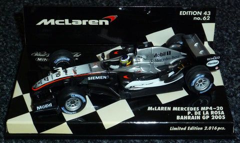 2005 - McLaren Mercedes MP4-20 - Pedro de la Rosa - Bahrain GP (MLC#62) - Yuui's F1 scale models