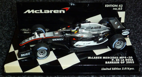 2005 - McLaren Mercedes MP4-20 - Pedro de la Rosa - Bahrain GP (MLC#62) - Yuui's F1 scale models