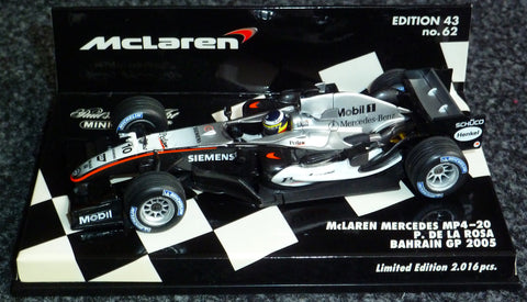 2005 - McLaren Mercedes MP4-20 - Pedro de la Rosa - GP van Bahrein (MLC#62)