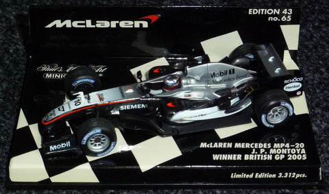 2005 - McLaren Mercedes MP4-20 - Juan-Pablo Montoya - Winner British GP (MLC#65) - Yuui's F1 scale models