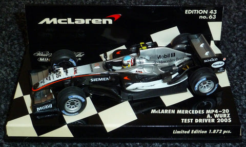 2005 - McLaren Mercedes MP4-20 - Alexander Wurz - Test driver (MLC#63) - Yuui's F1 scale models