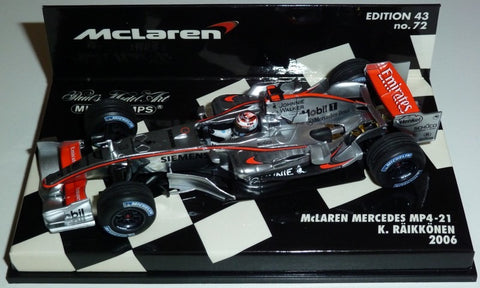 2006 - McLaren Mercedes MP4-21 - Kimi Raikkonen (MLC#72) - Yuui's F1 scale models