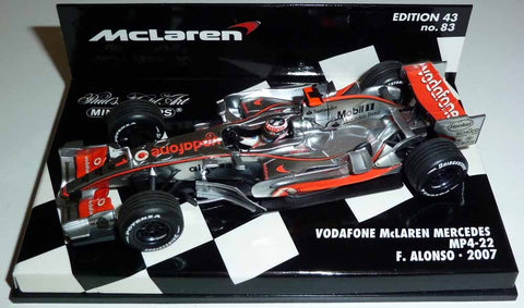 2007 - McLaren Mercedes MP4-22 - Fernando Alonso (MLC#83) - Yuui's F1 scale models