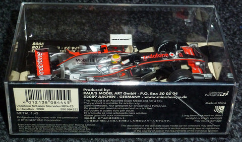 2008 - McLaren Mercedes MP4-23 - Lewis Hamilton - World Champion (MLC#91) - Yuui's F1 scale models