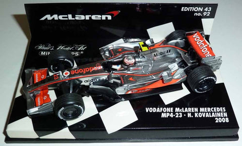 2008 - McLaren Mercedes MP4-23 - Heikki Kovalainen (MLC#92) - Yuui's F1 scale models