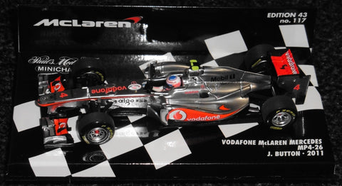 2011 - McLaren Mercedes MP4-26 - Jenson Button (MLC#117) - Yuui's F1 scale models