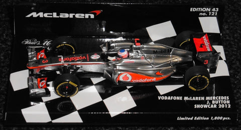 2012 - McLaren Mercedes - Jenson Button - Showcar (MLC#121) - Yuui's F1 scale models