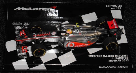 2012 - McLaren Mercedes - Lewis Hamilton - Showcar (MLC#122) - Yuui's F1 scale models