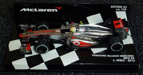 2013 - Vodafone McLaren Mercedes MP4-28 - Sergio Perez (MLC#138) - Yuui's F1 scale models