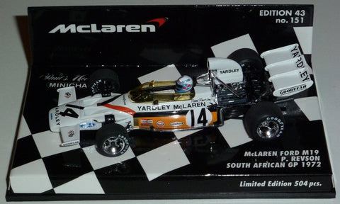 1972 - McLaren Ford M19 - Peter Revson - South African GP - Yuui's F1 scale models