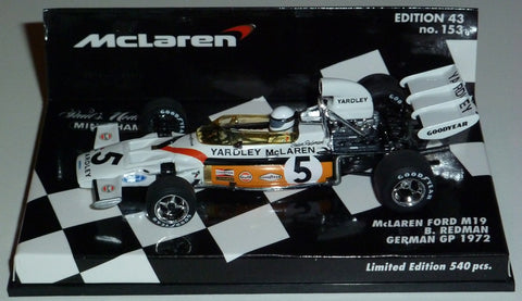 1972 - McLaren Ford M19 - Brian Redman - German GP - Yuui's F1 scale models