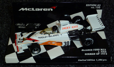 1973 - McLaren Ford M23 - Jacky Ickx - German GP (MLC#120) - Yuui's F1 scale models