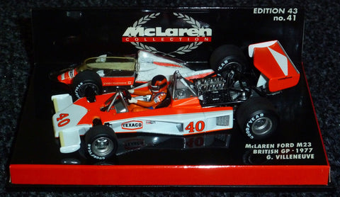 1977 - McLaren Ford M23 - Gilles Villeneuve - British GP - (MLC#41) - Yuui's F1 scale models