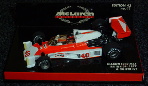 1977 - McLaren Ford M23 - Gilles Villeneuve - British GP - (MLC#41) - Yuui's F1 scale models