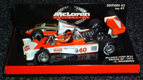 1977 - McLaren Ford M23 - Gilles Villeneuve - British GP - (MLC#41) - Yuui's F1 scale models