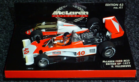 1977 - McLaren Ford M23 - Gilles Villeneuve - Britse GP - (MLC#41)