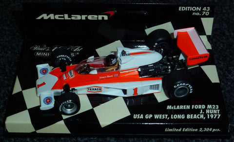 1977 - McLaren Ford M23 - James Hunt - USA GP West (MLC#70) - Yuui's F1 scale models