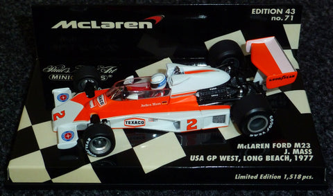 1977 - McLaren Ford M23 - Jochen Mass - USA GP West (MLC#71) - Yuui's F1 scale models