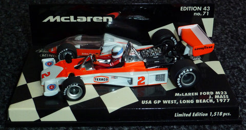 1977 - McLaren Ford M23 - Jochen Mass - USA GP West (MLC#71) - Yuui's F1 scale models