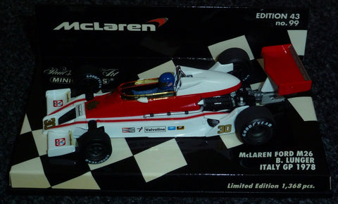 1978 - McLaren Ford M26 - Brett Lunger - GP Italy (MLC#99) - Yuui's F1 scale models