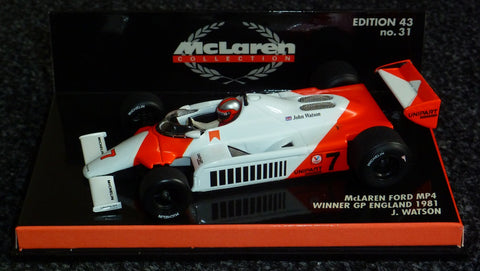 1981 - McLaren Ford MP4 - John Watson - Winner GP England - Yuui's F1 scale models