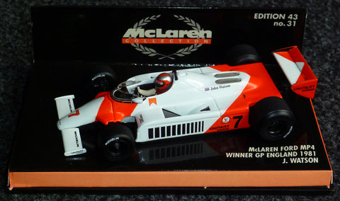 1981 - McLaren Ford MP4 - John Watson - Winnaar GP Engeland