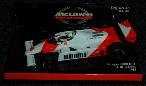 1981 - McLaren Ford MP4 - Andrea de Cesaris (MLC#32) - Yuui's F1 scale models