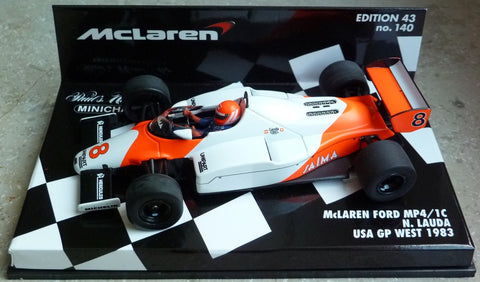 1983 - McLaren Ford MP4/1C - Niki Lauda - USA GP West (MLC#140) - Yuui's F1 scale models