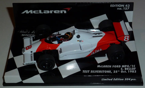 1983 - McLaren Ford MP4/1C - Stefan Bellof - Test Silverstone 25th Oct (MLC#157) - Yuui's F1 scale models