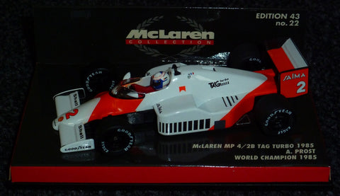 1985 - McLaren MP4/2B TAG Turbo - Alain Prost - World Champion (MLC#22) - Yuui's F1 scale models