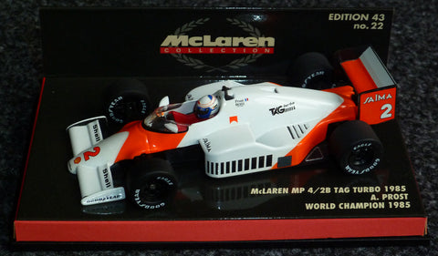 1985 - McLaren MP4/2B TAG Turbo - Alain Prost - Wereldkampioen (MLC#22)