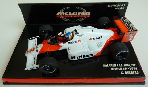 1986 - McLaren TAG Turbo MP4/2C - Keke Rosberg - British GP (MLC#43) - Yuui's F1 scale models