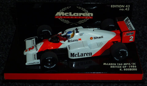 1986 - McLaren TAG Turbo MP4/2C - Keke Rosberg - British GP (MLC#43) - Yuui's F1 scale models