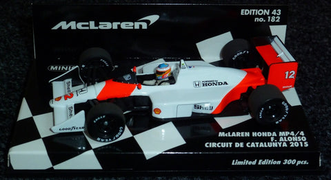 1988 - McLaren Honda MP4/4 - Fernando Alonso - Circuit de Catalunya 2015 - Yuui's F1 scale models